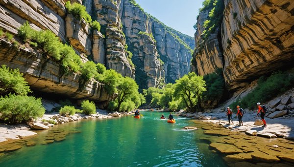 Vivez l'Expérience Ultime de Canyoning en Ardèche : Une Immersion Sportive en Pleine Nature