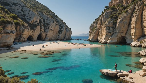 Découvrez le Paddle à la Côte Rocheuse : Une Aventure Inoubliable avec le Camping Les Marsouins en Méditerranée